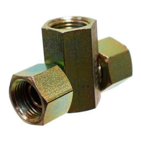 Apache Apache Hydraulic Adapter 39035915, 1/2" Female Pipe X 1/2" Female Pipe Swivel Tee 39035915